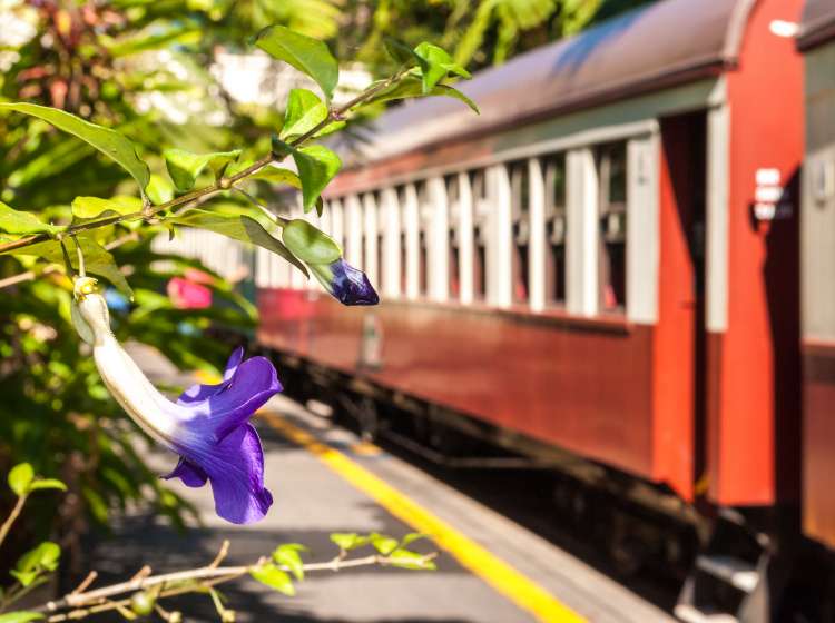 Kuranda Scenic Rail station, Queensland, Australia