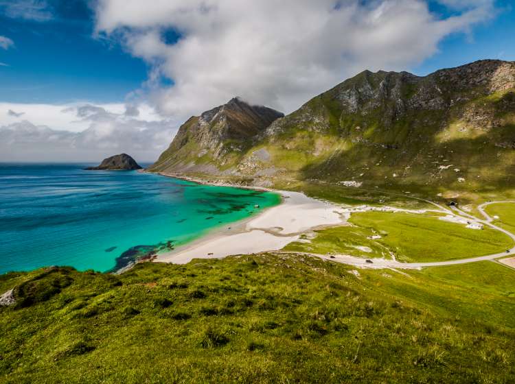 Majestic Haukland Beach, Norway; Shutterstock ID 769033165; Invoice Number: -