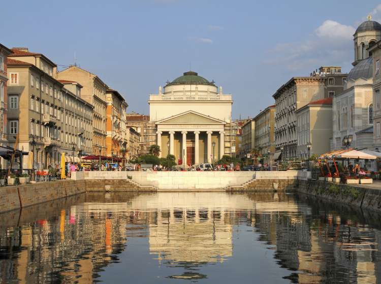 Canal Grande, Trieste, Italy