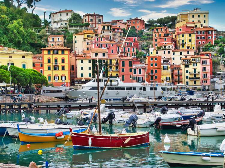 Lerici is a picturesque coastal town on the Italian Riviera in northwest Italy.