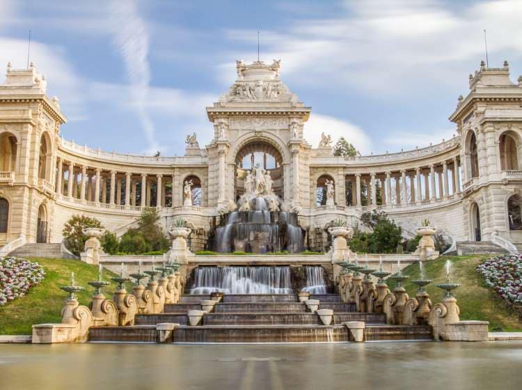 The Palais Longchamp is a monument in the 4th arrondissement of Marseille, France. It houses the city's musée des beaux-arts and natural history museum.; Shutterstock ID 1006715626; Invoice Number: -