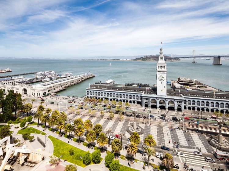 Aerial view on port of San Francisco; Shutterstock ID 196409354; Invoice Number: -