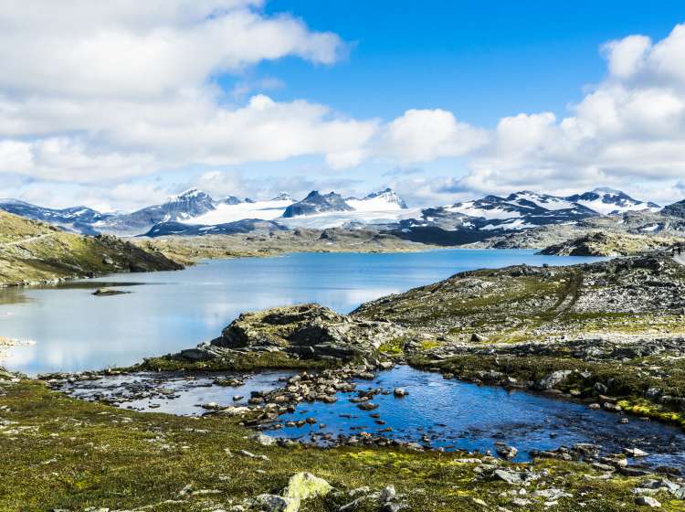 A lake in the Sognefjell mountain area of Norway; Shutterstock ID 514967707; Invoice Number: -