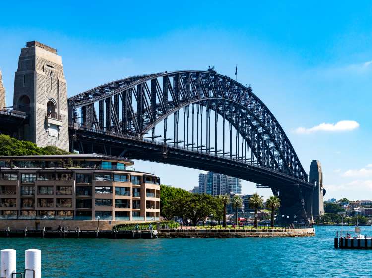 Harbour Bridge in Darling Harbour of Sydney, Australia; Shutterstock ID 782187568; Invoice Number: -