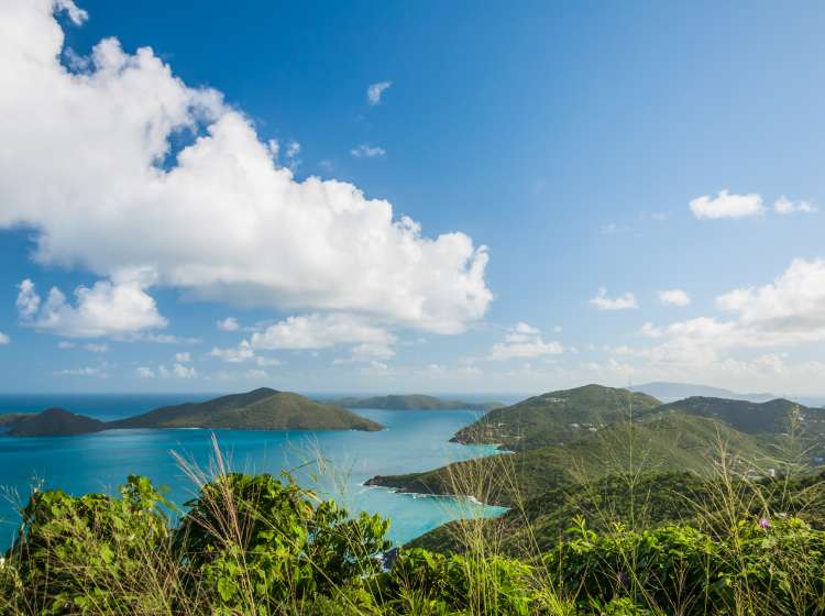 Beautiful landscape of the Caribbean Island of Tortola; Shutterstock ID 1109259923; Invoice Number: -