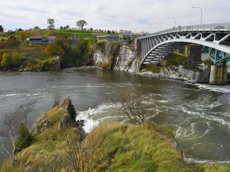 Bridge above the reversing falls; Shutterstock ID 470504114; Invoice Number: -