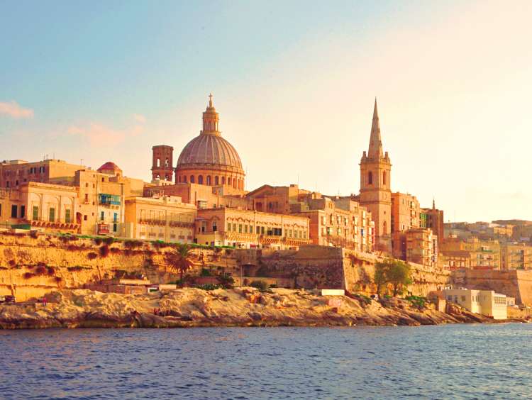 coastal view of Malta