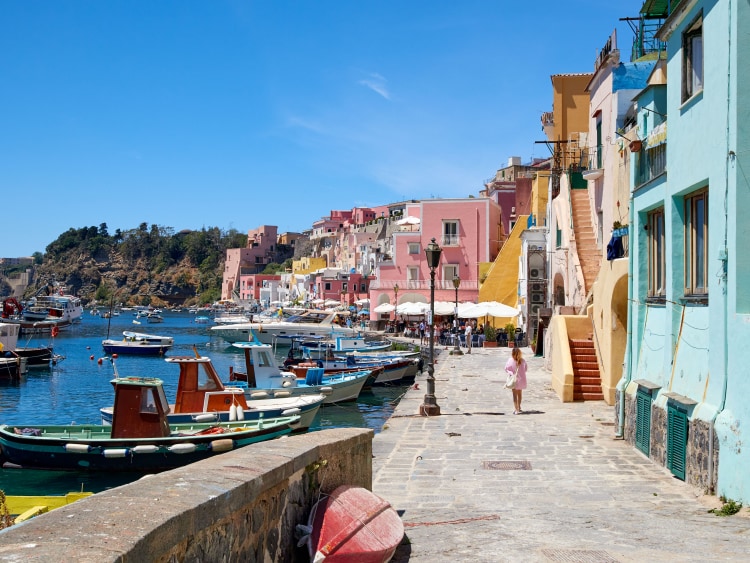 Island of Procida, Naples, Italy