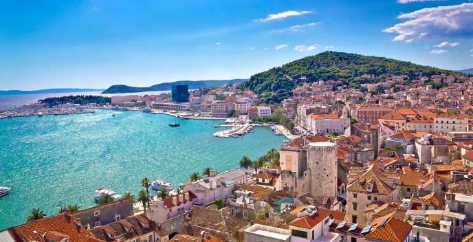 Coast of Split, Croatia