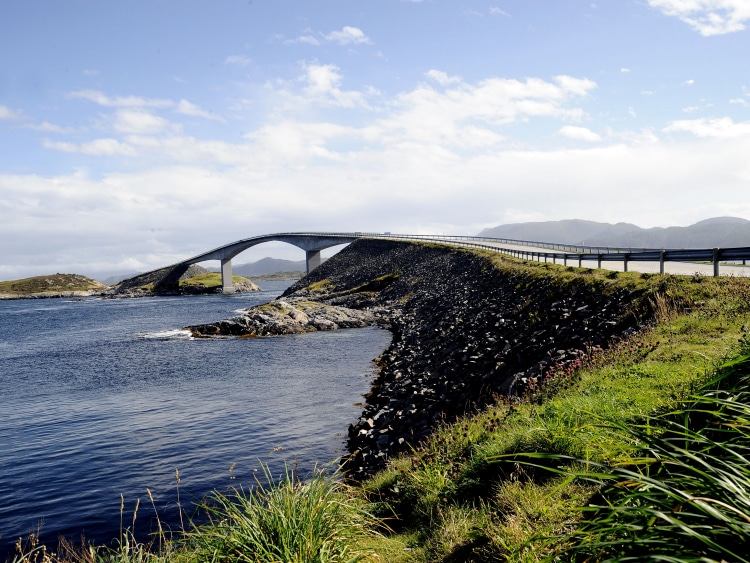 Atlantic Ocean Road between Molde and Kristiansund