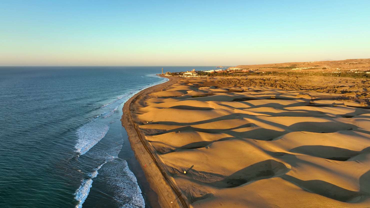 The sand dunes of Maspalomas