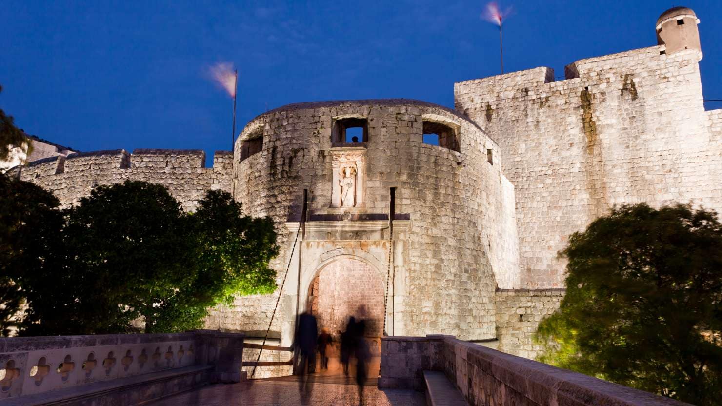 The Pile Gate In Dubrovnik, Croatia