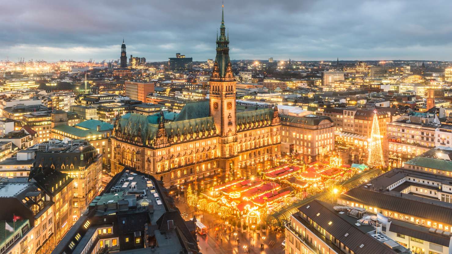 Hamburg Christmas market