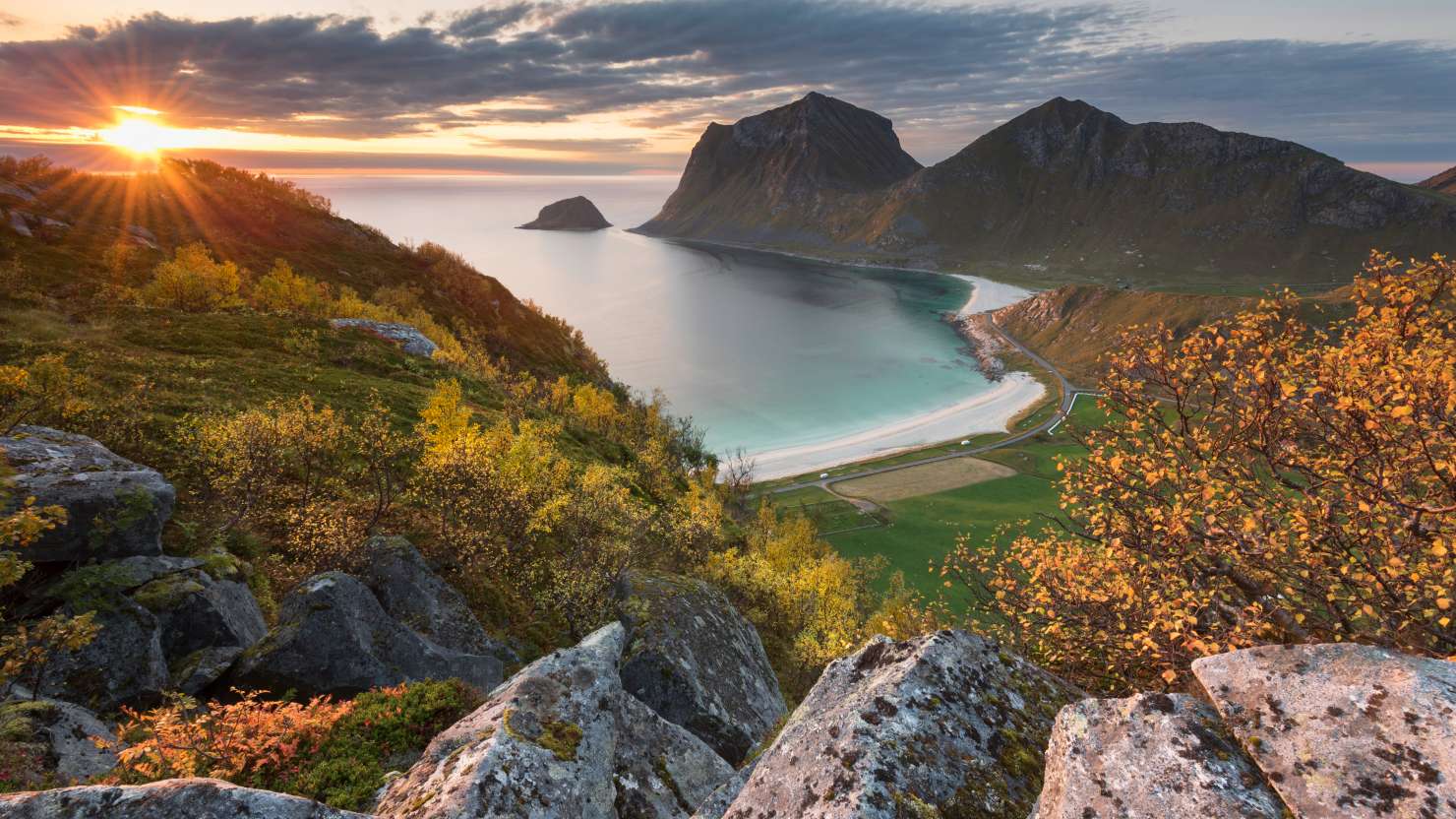 Haukland Beach, Lofoten Islands