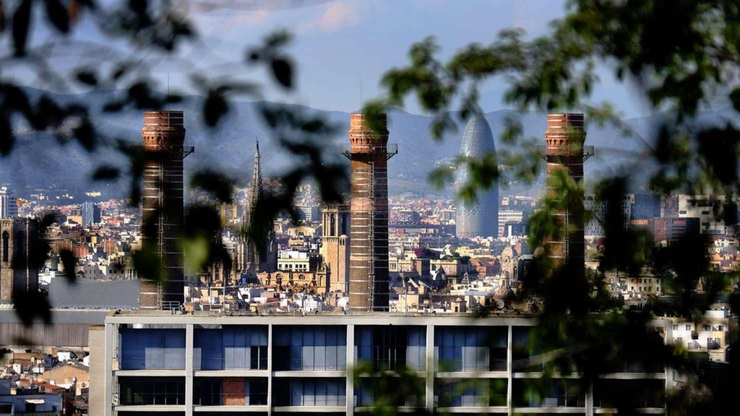 View of the Three Chimneys