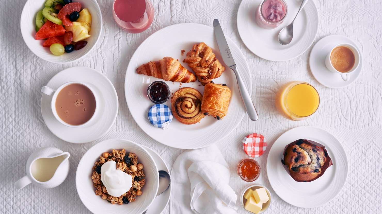 Room service breakfast