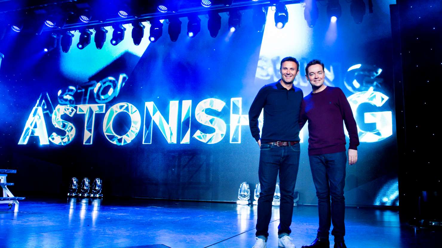 P&O Cruises. Astonshing.  A revolutionary magic and illusion show. Written and Created by Stephen Mulhern and Jonathan Wilkes. Photo by Steve Dunlop steve@stevedunlop.com www.stevedunlop.com +447762084057