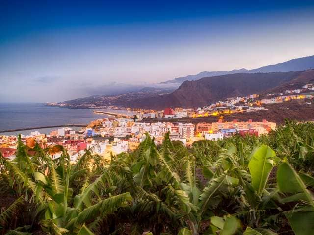 View of "Santa Cruz de La Palma" city (La Palma island. Canaries. Spain)