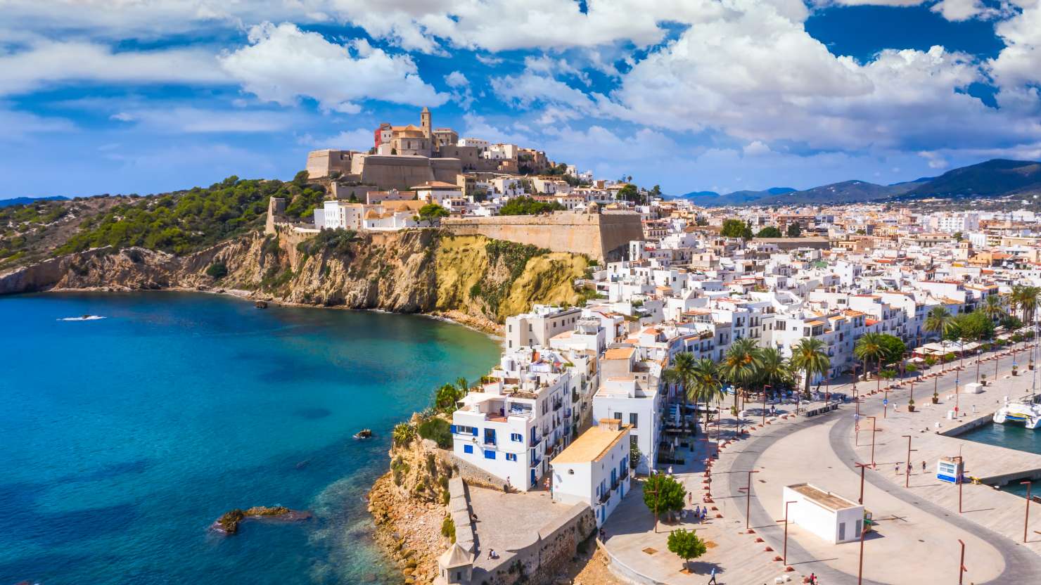 The Ibiza citadel (Dalt Vila) is built around the castle