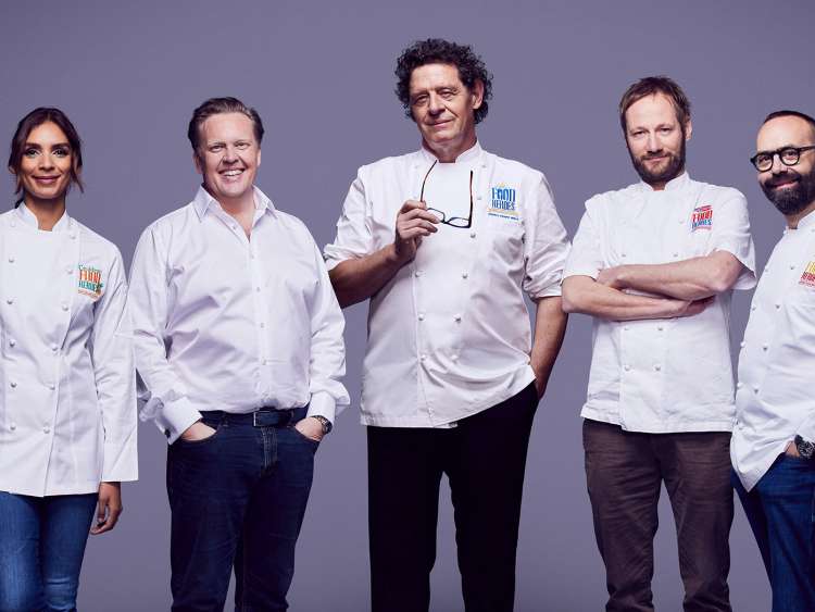 Group picture of P&O Cruises' Food Heroes