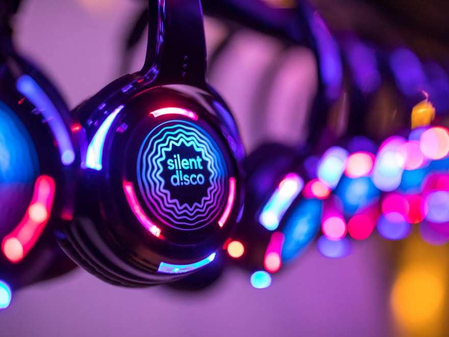 Silent Disco Headphones, Silent disco takes place on a number of our cruise ships